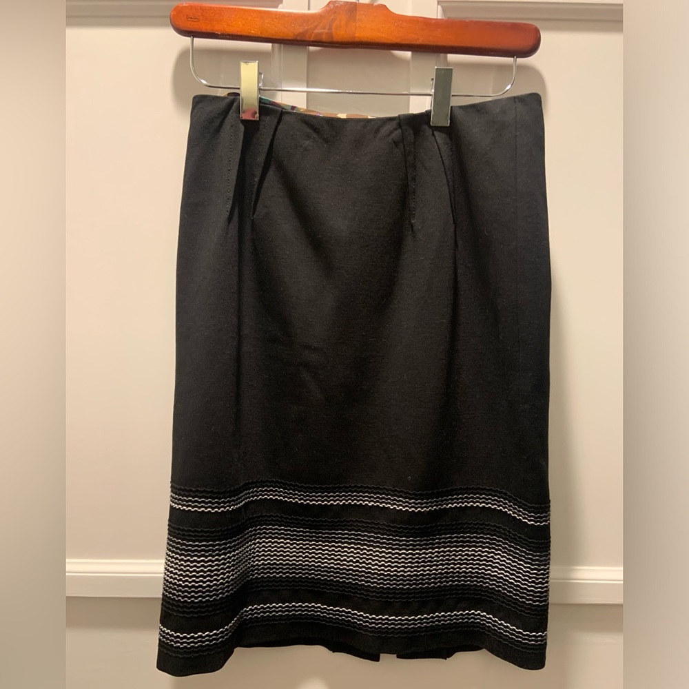Missoni Black Pencil Skirt